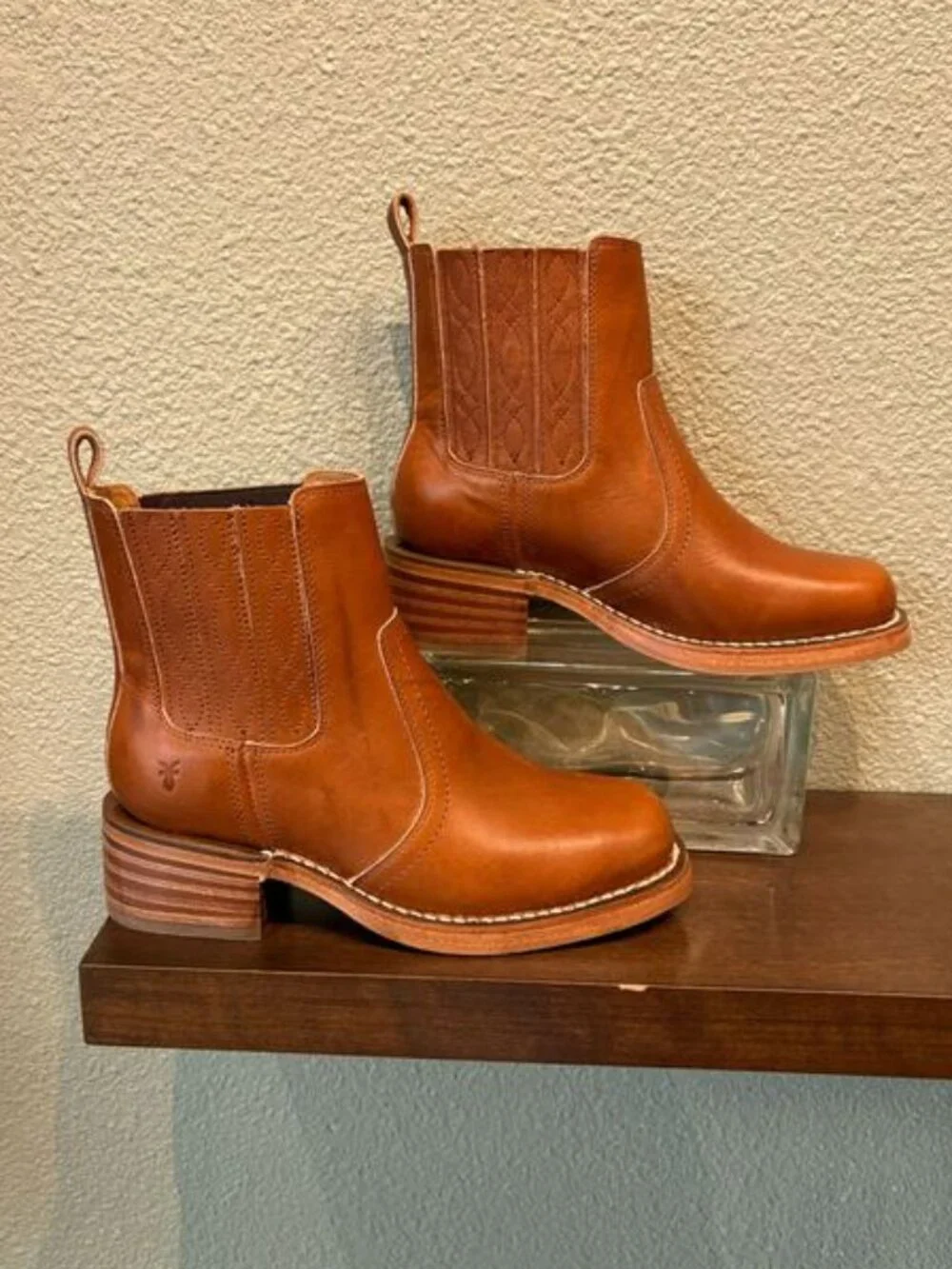 Frye Campus Chelsea Boot Saddle - Picture 3 of 4